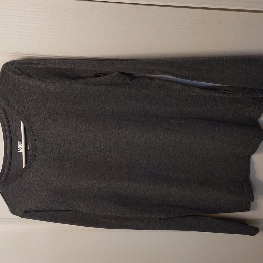 Women's long sleeve 100% cotton tee